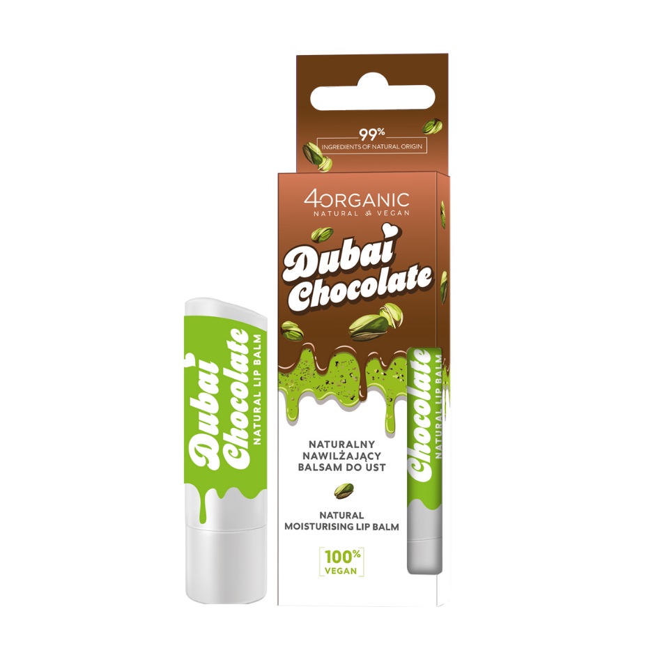 46835001762202027 Naturalny nawilżający balsam do ust Dubajska czekolada 5g - obrazek 1