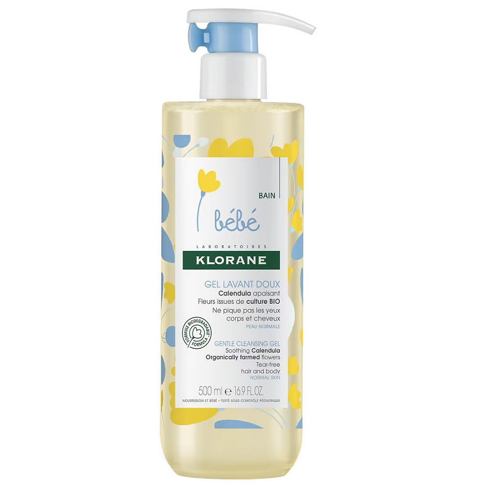 46930271753961771 Bebe Gentle Cleansing Gel delikatny żel do mycia ciała i włosów 500ml - obrazek 1