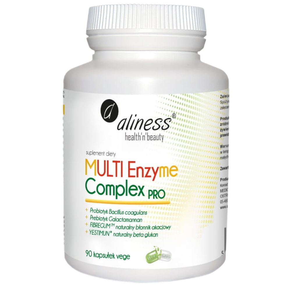 46989541763895384 MULTI Enzyme Complex Pro suplement diety 90 kapsułek - obrazek 1