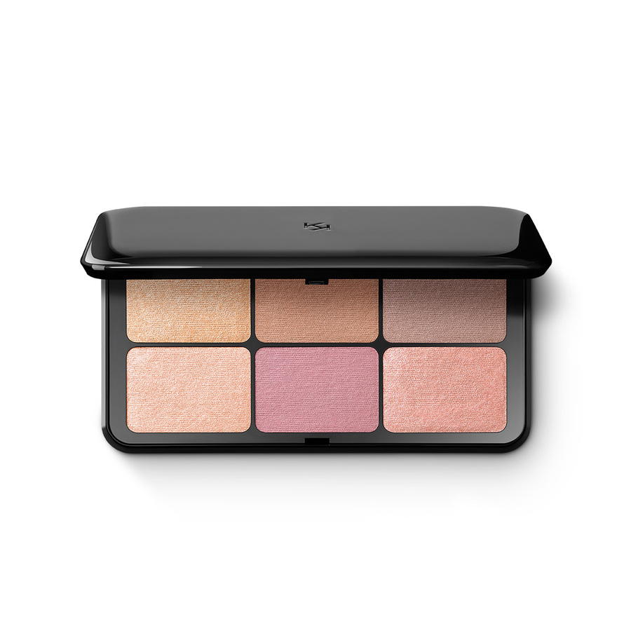 KM000000347001B Irresistible Total Look Face Powder Palette paleta do konturowania twarzy 01 Light-Medium 15g - obrazek 1