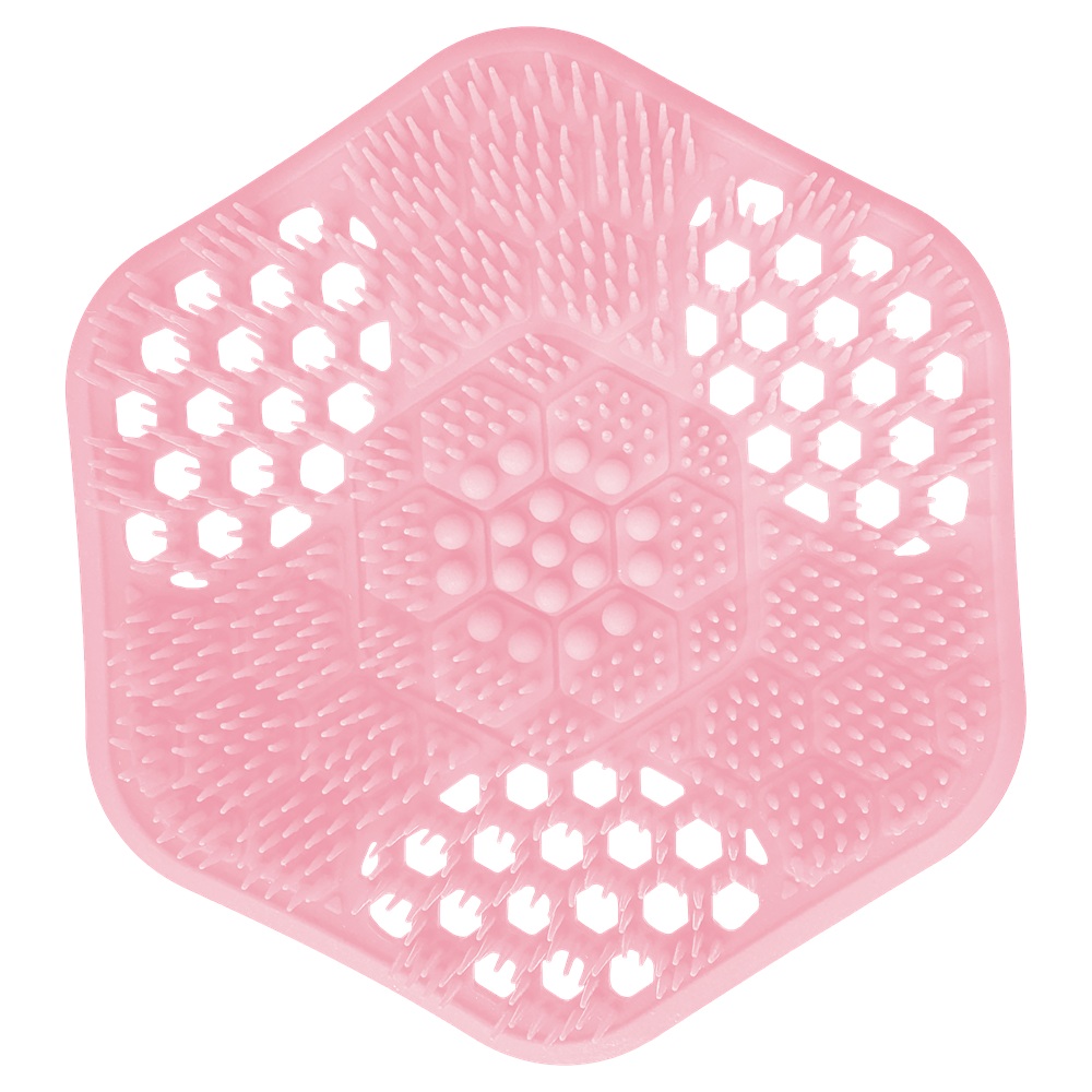 47125721764766819 Foam Sculpt Pad 2w1 dysk z rączką do mycia i masażu ciała Pink - obrazek 1