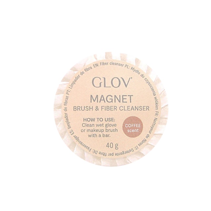 47164601675678927 Magnet Cleanser mydełko w kostce do czyszczenia rękawic i pędzli do makijażu Beige 40g - obrazek 1