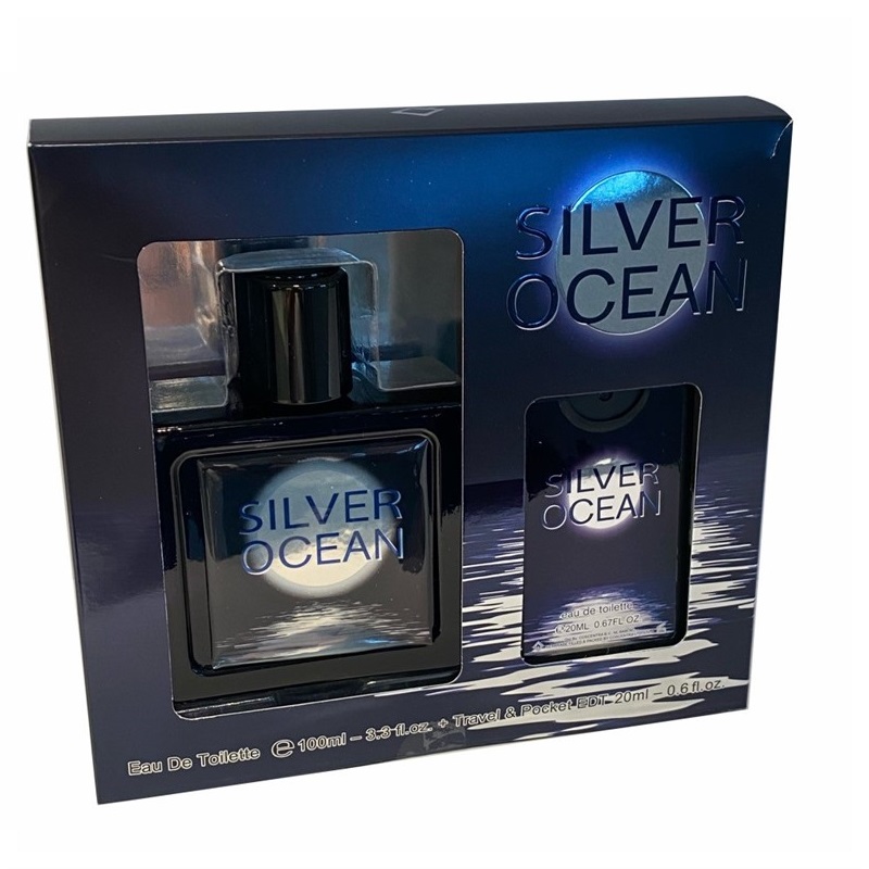 47216481680515621 Silver Ocean zestaw woda toaletowa spray 100ml + woda toaletowa spray 20ml - obrazek 1