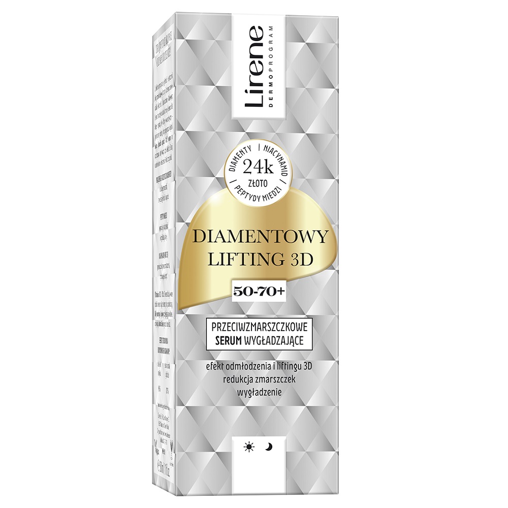 4723311693833976 Diamentowy Lifting 3D przeciwzmarszczkowe serum wygładzające 50-70+ 30ml - obrazek 1