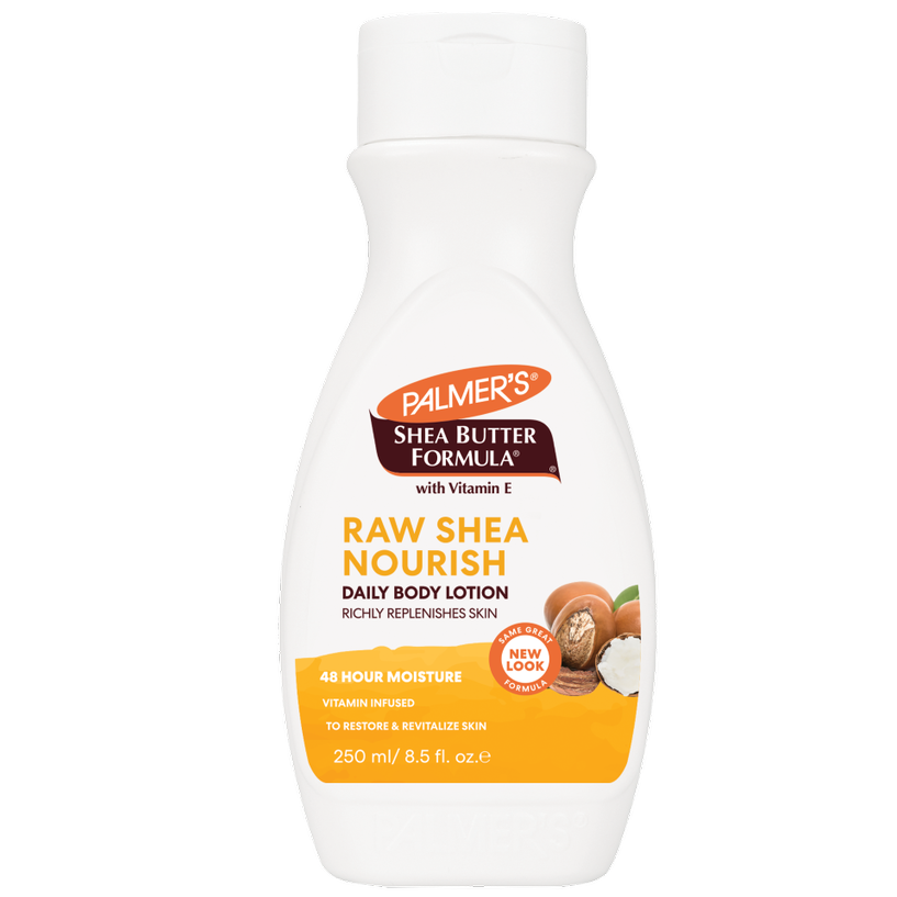 47239481664448923 Shea Formula Raw Shea Body Lotion pielęgnacyjny balsam do ciała z masłem shea 250ml - obrazek 1