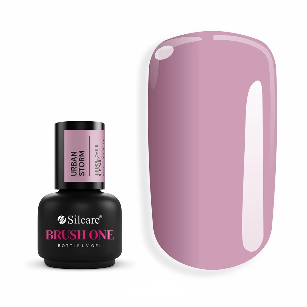 47254771749453220 Brush One Bottle Gel żel budujący w butelce z pędzelkiem Urban Storm 15g - obrazek 1
