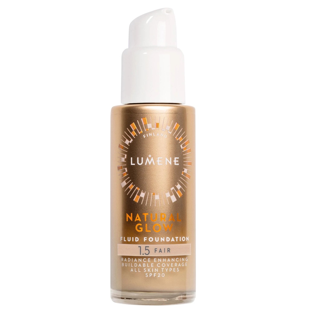 47312261692259266 Natural Glow Fluid Foundation SPF20 podkład rozświetlająco-wygładzający 1.5 Fair 30ml - obrazek 1