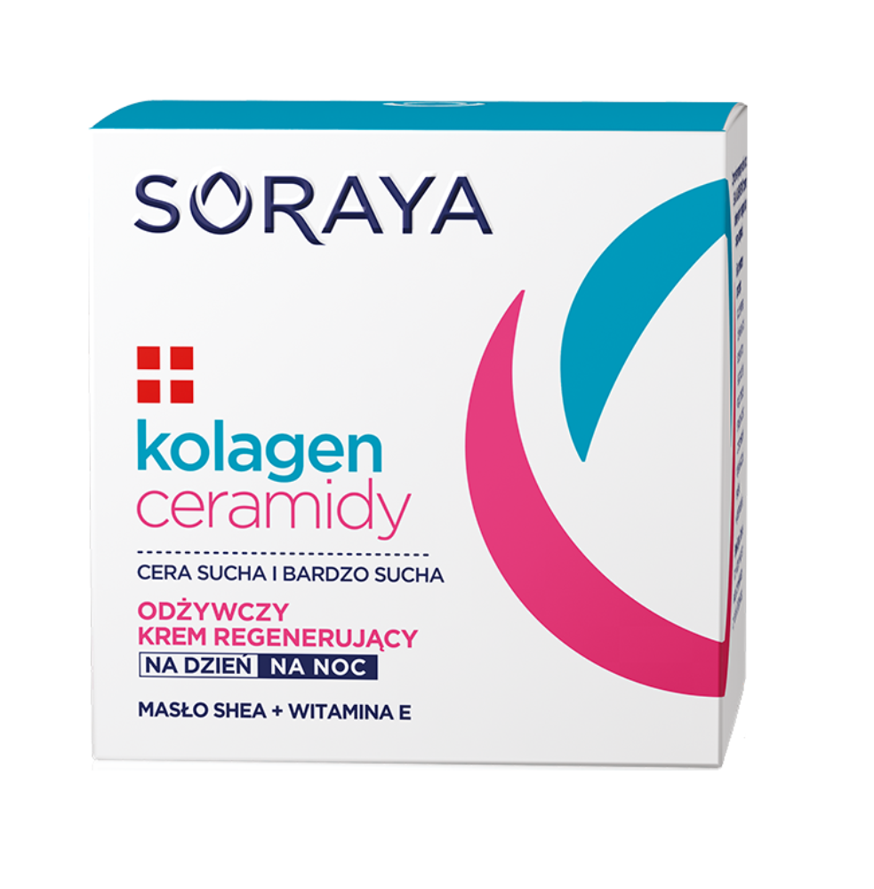 47354121578467607 Kolagen i Ceramidy odżywczy krem regenerujący na dzień i noc 50ml - obrazek 1