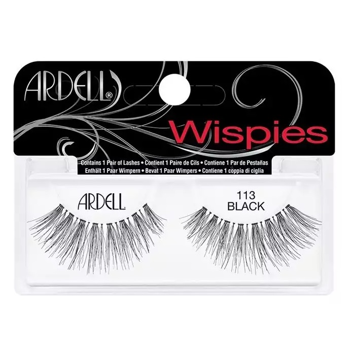 47383471684335473 Wispies 113 para sztucznych rzęs Black - obrazek 1