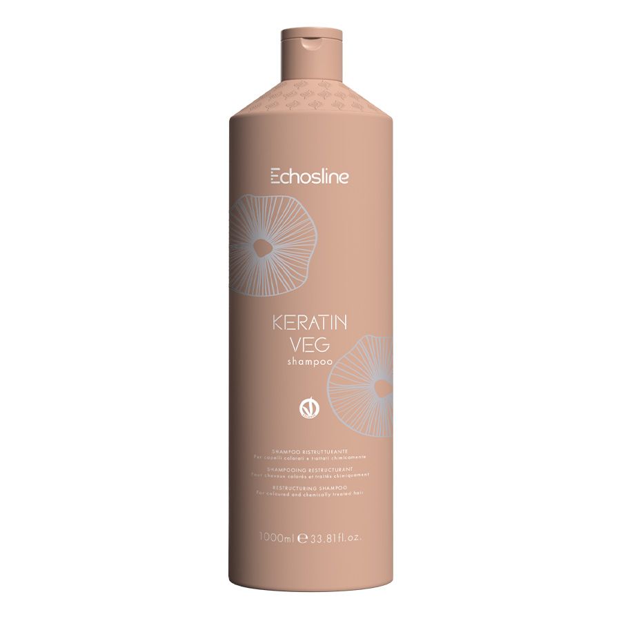 47387361708519109 Keratin Veg regenerujący szampon do włosów 1000ml - obrazek 1