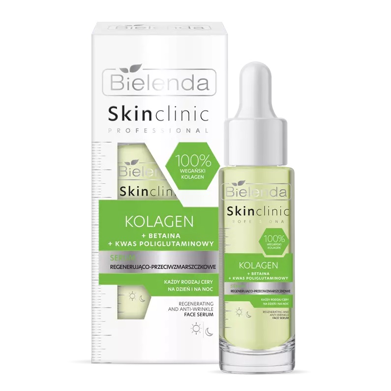 47444111669195391 Skin Clinic Professional Kolagen serum regenerująco-przeciwzmarszczkowe 30ml - obrazek 1