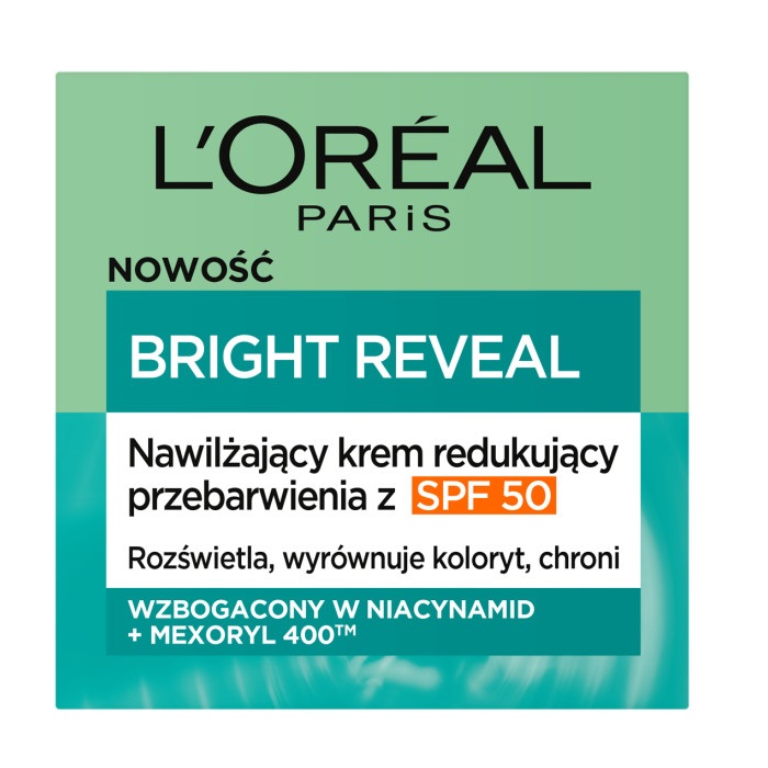 47452771706701733 Bright Reveal nawilżający krem redukujący przebarwienia z SPF50 50ml - obrazek 1