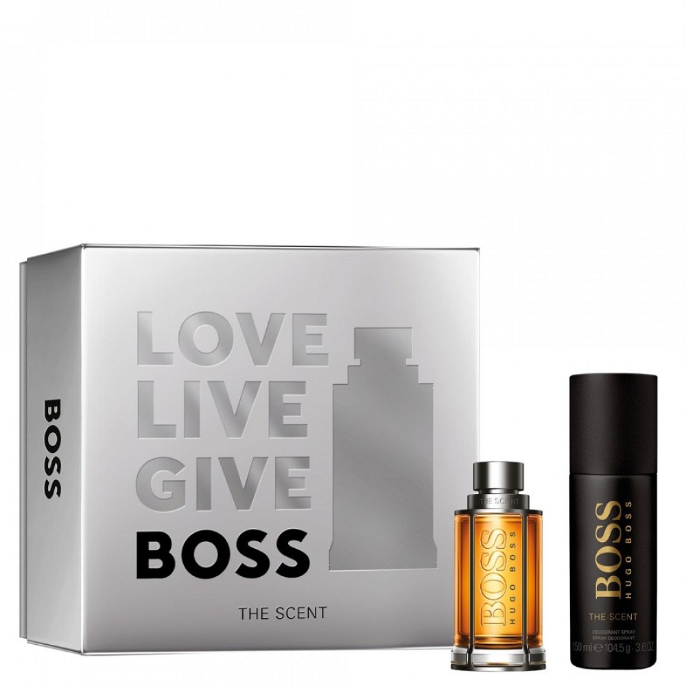 47454001668074319 The Scent For Man zestaw woda toaletowa spray 50ml + dezodorant w sprayu 150ml - obrazek 1