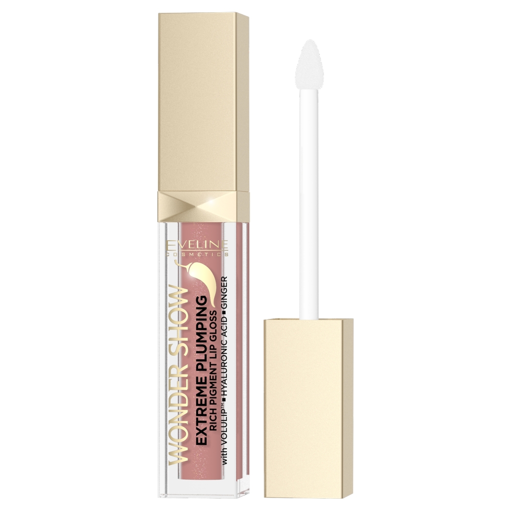 47502891741970272 Wonder Show błyszczyk zwiększający objętość ust 02 Dream Nude 6.8ml - obrazek 1