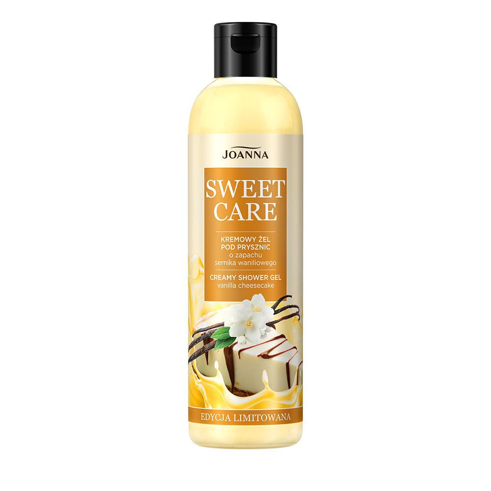 47583161643201337 Sweet Care kremowy żel pod prysznic o zapachu sernika waniliowego 240ml - obrazek 1
