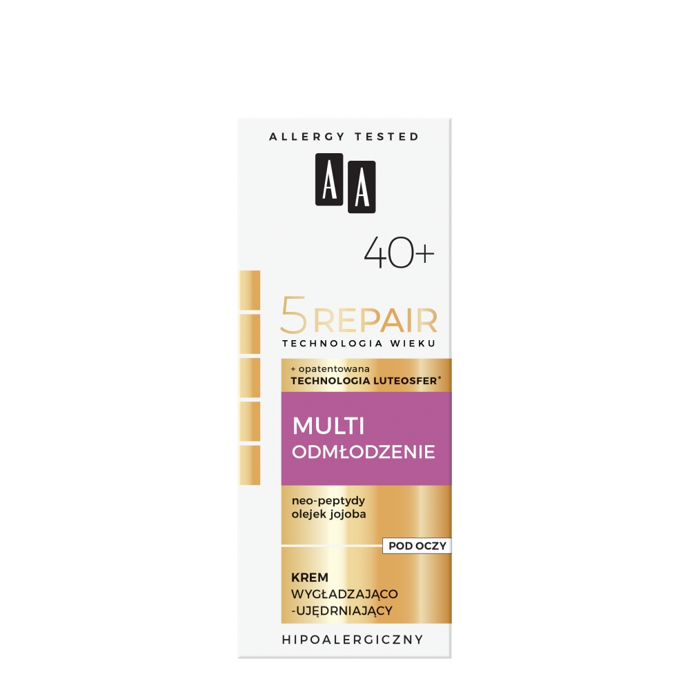 4760611669209356 Technologia Wieku 5Repair 40+ Multi Odmłodzenie krem pod oczy wygładzająco-ujędrniający 15ml - obrazek 1