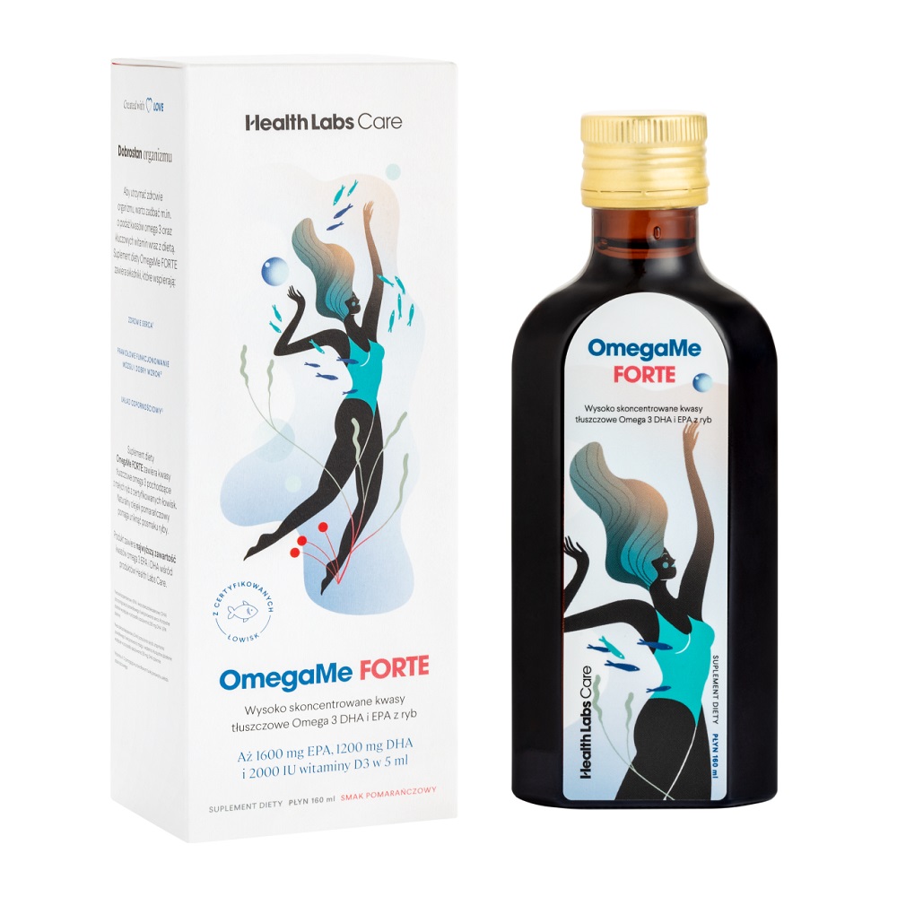 47671191733484269 OmegaMe Forte suplement diety w płynie 160ml - obrazek 1
