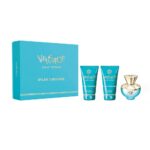 Dylan Turquoise Pour Femme zestaw woda toaletowa spray 50ml + żel pod prysznic 50ml + balsam do ciała 50ml