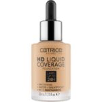 HD Liquid Coverage Foundation 24H matujący podkład do twarzy 035 Natural Beige 30ml