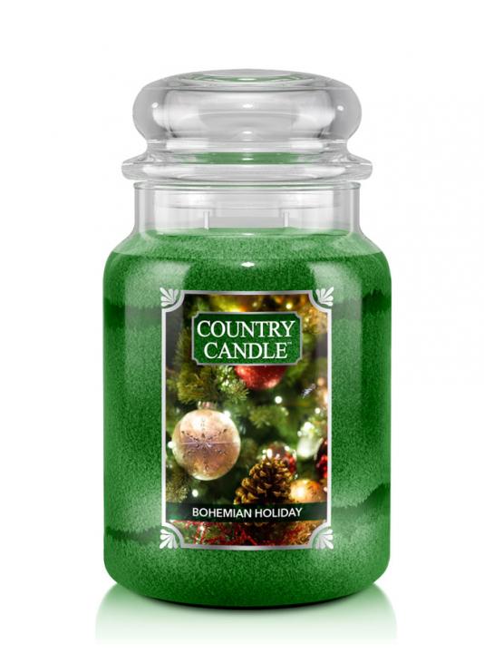 47802531642673540 Duża świeca zapachowa z dwoma knotami Bohemian Holiday 680g - obrazek 1