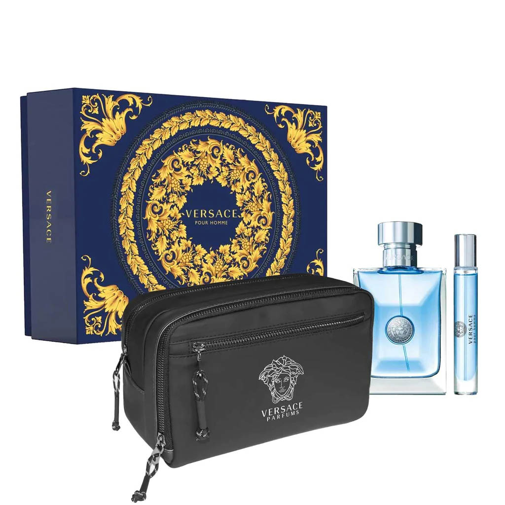 47811981760802752 Pour Homme zestaw woda toaletowa spray 100ml + miniatura wody toaletowej spray 10ml + kosmetyczka - obrazek 1