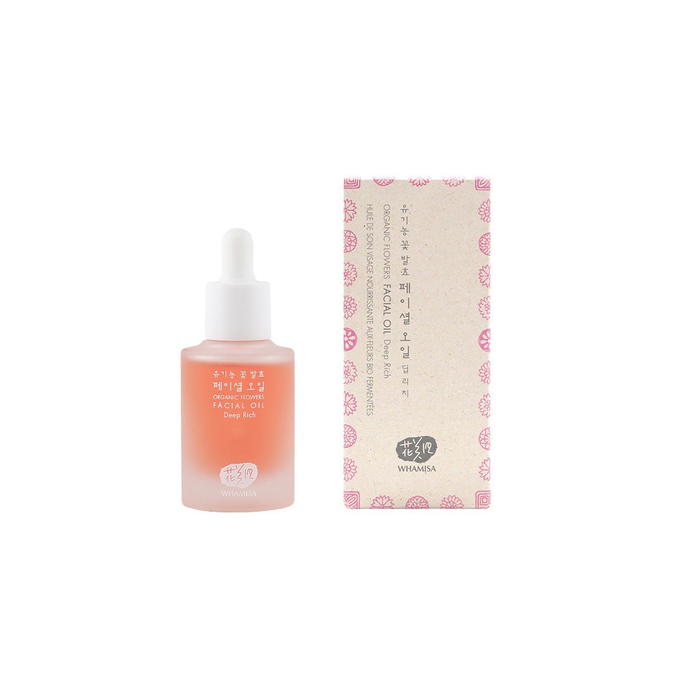 47860901645010181 Organic Flowers Facial Oil Deep Rich nawilżające serum olejowe do twarzy 26ml - obrazek 1