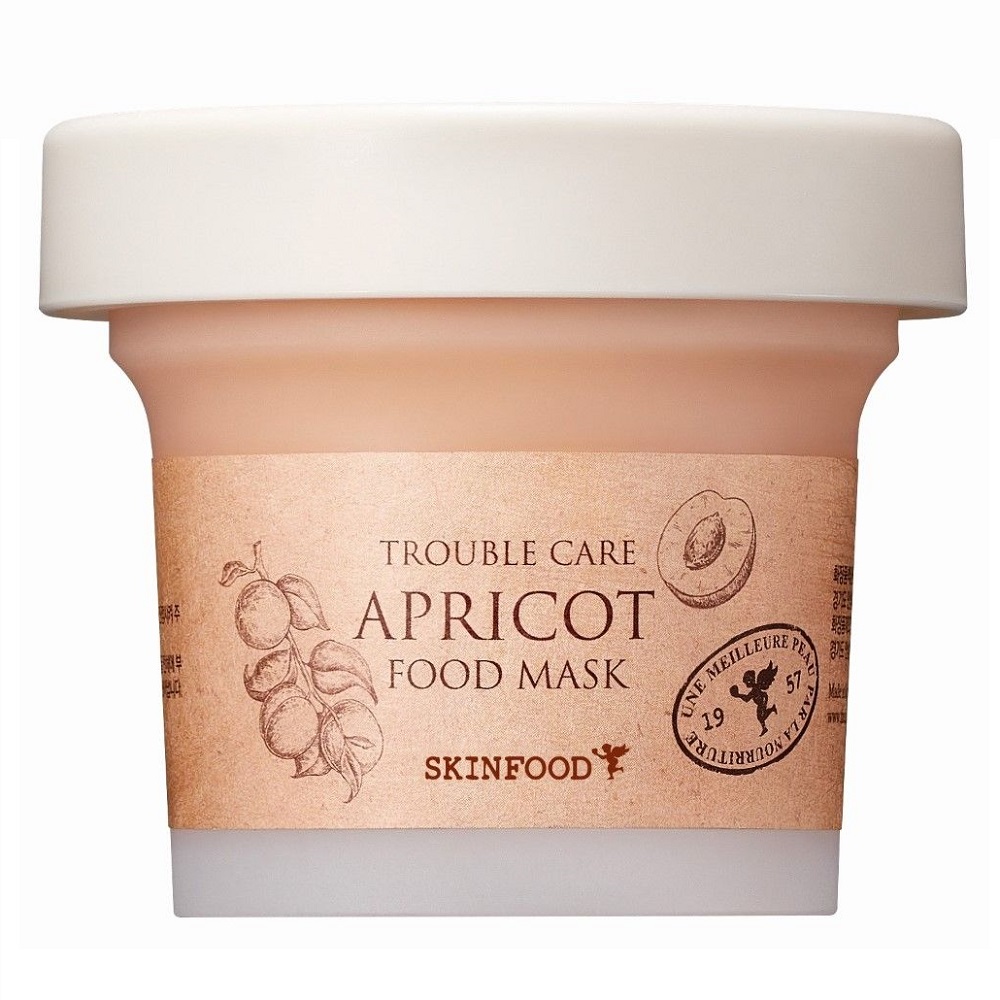 47961221702902474 Apricot Food Mask oczyszczająco-łagodząca maska z ekstraktem z brzoskwini 120g - obrazek 1