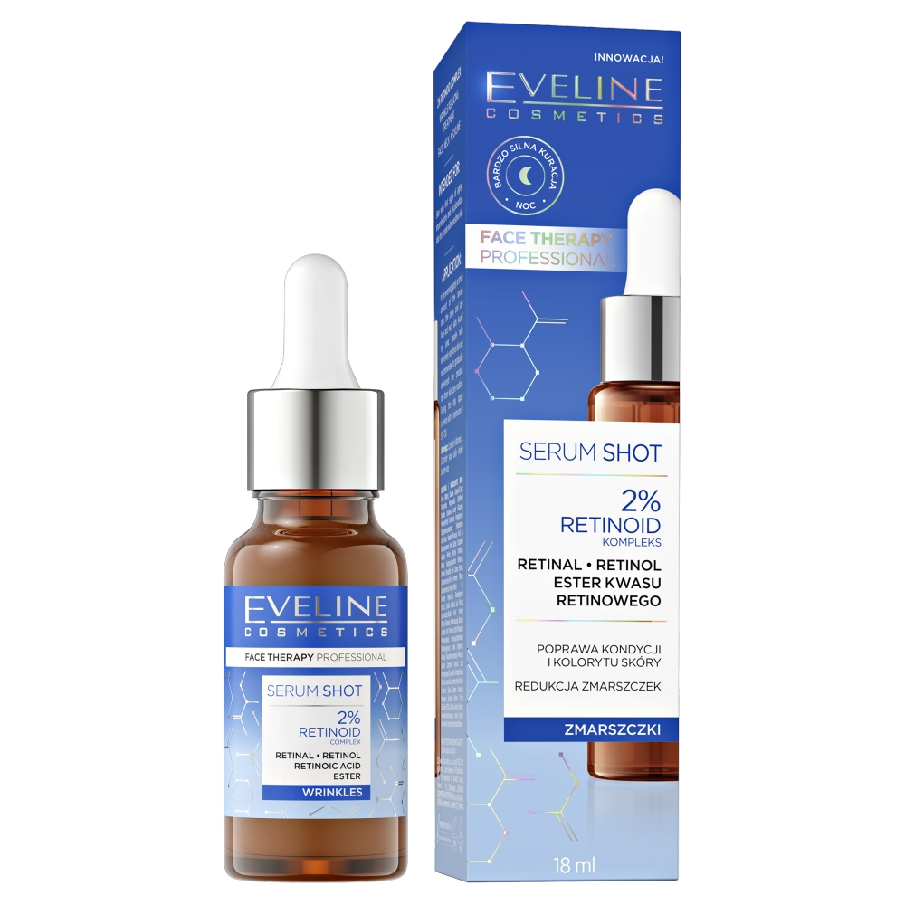 47976141728893958 Serum Shot kuracja redukująca zmarszczki z 2% kompleksem retinoidów 18ml - obrazek 1