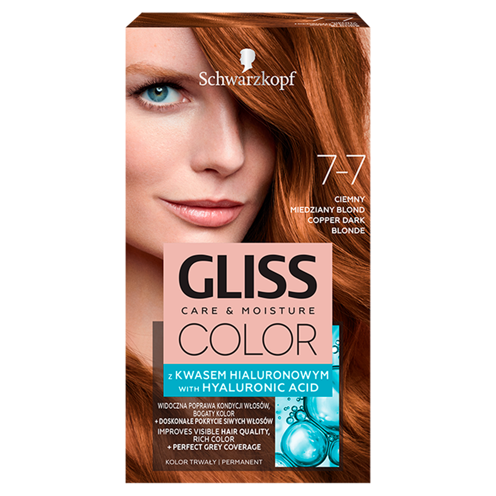 47983901586427935 Color Care & Moisture farba do włosów 7-7 Ciemny Miedziany Blond - obrazek 1