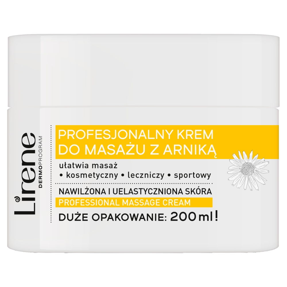 48052601628850560 Profesjonalny krem do masażu z arniką 200ml - obrazek 1