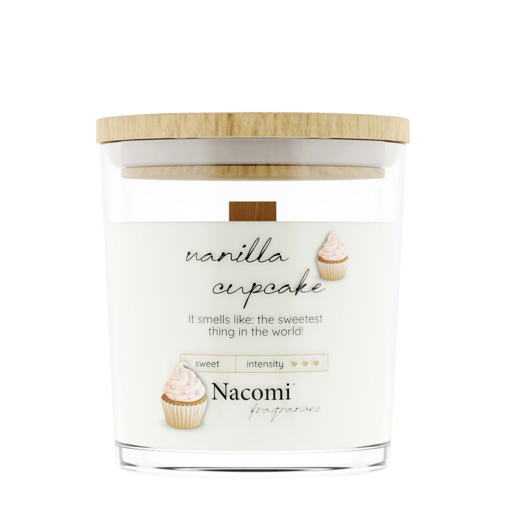 48136761699515013 Świeca sojowa Vanilla Cupcake 140g - obrazek 1