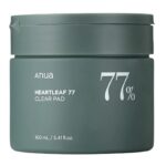 Heartleaf 77% Clear Pad tonizujące płatki do twarzy 160ml