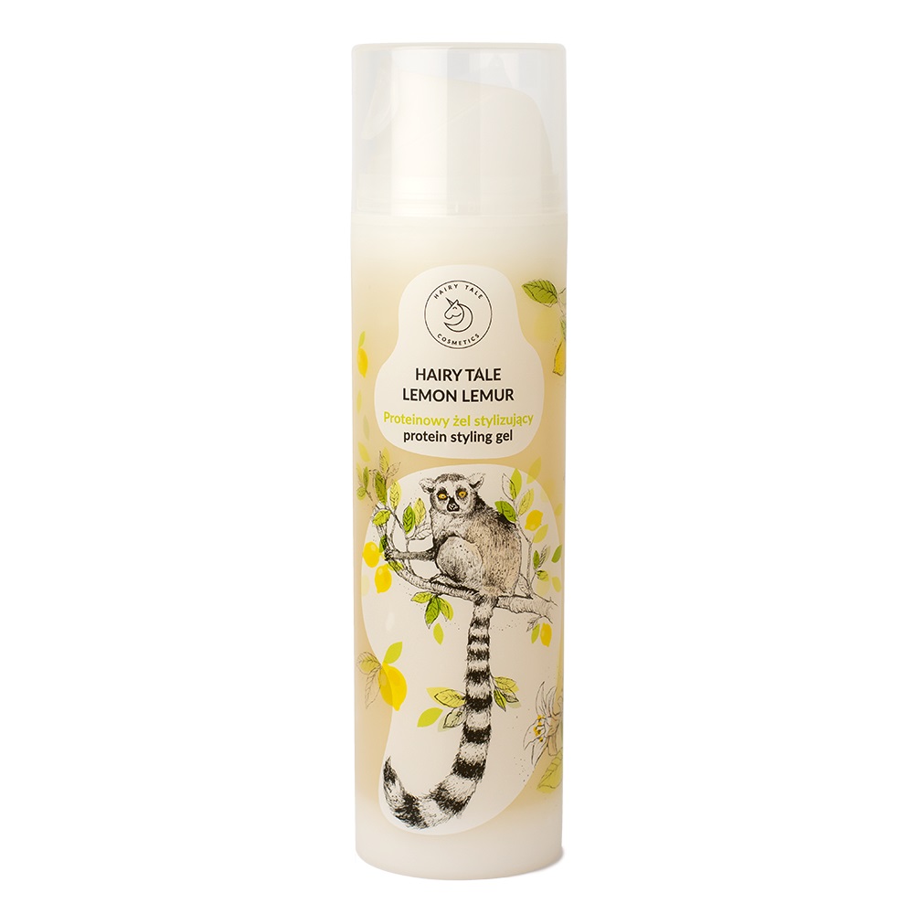 48211191659683088 Lemon Lemur proteinowy żel stylizujący do fal i loków 200ml - obrazek 1