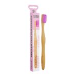 Bamboo Toothbrush bambusowa szczoteczka do zębów Pink