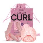 Dream Curl zestaw wałek do stylizacji włosów na zimno 1szt + satynowy czepek 1szt
