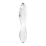 Dazzling Crystal 1 dildo szklane Transparent