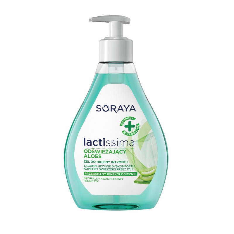 48338751574952294 Lactissima żel do higieny intymnej Odświeżający Aloes 300ml - obrazek 1