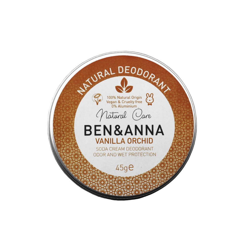 48411301594966033 Natural Deodorant naturalny dezodorant w kremie w aluminiowej puszce Vanilla Orchid 45g - obrazek 1