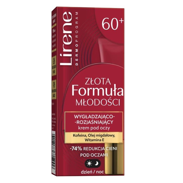 48444331760888654 Złota Formuła Młodości wygładzająco-rozjaśniający krem pod oczy 15ml - obrazek 1