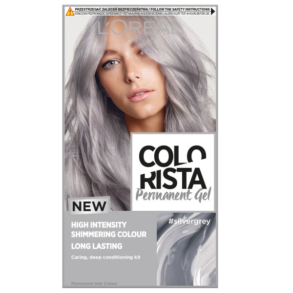 48487281599724322 Colorista Permanent Gel trwała farba do włosów #silvergrey - obrazek 1
