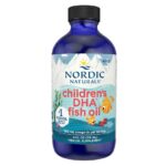 Children's DHA 530mg Omega-3 suplement diety w płynie Truskawka 119ml