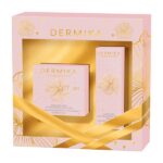 Luxury Placenta zestaw luksusowy krem liftingująco-wygładzający 50ml + przeciwzmarszczkowe serum pod oczy i na powieki 15ml