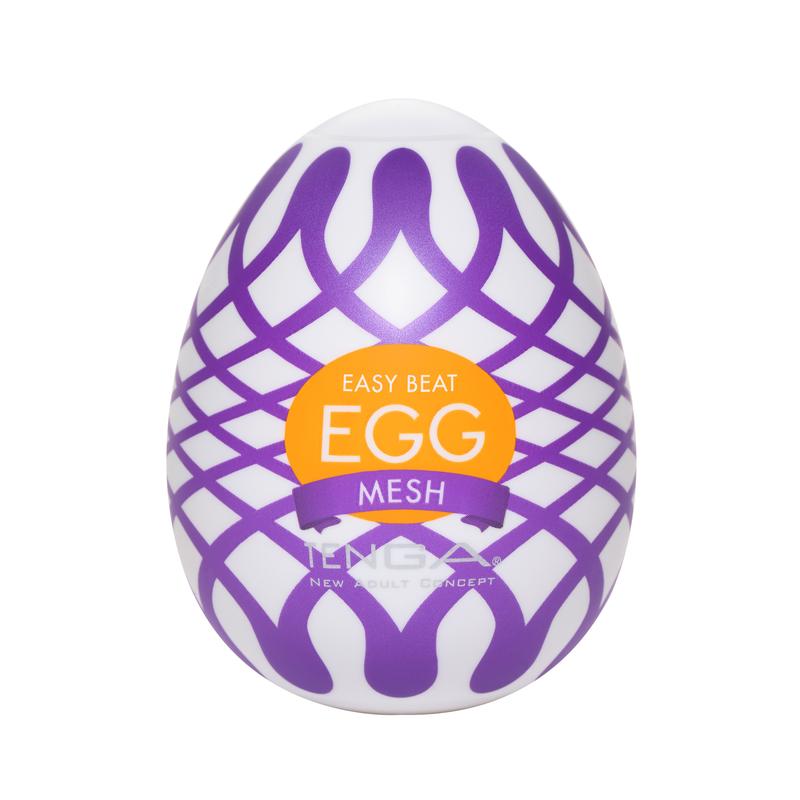 48587511637047097 Easy Beat Egg Mesh jednorazowy masturbator w kształcie jajka - obrazek 1