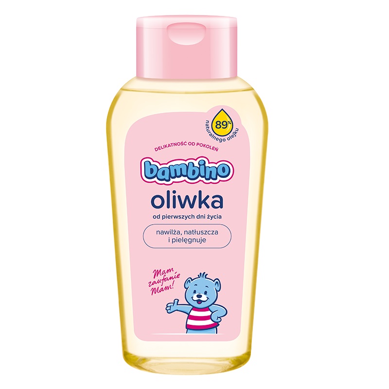 48604711607520064 Oliwka z witaminą F nawilżająca natłuszczająca i pielęgnująca 150ml - obrazek 1