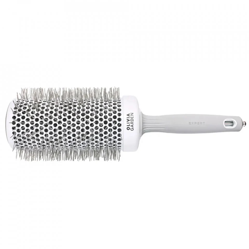 48622441696855731 Expert Blowout Speed Wavy Bristles szczotka do suszenia i modelowania włosów White/Grey 65mm - obrazek 1