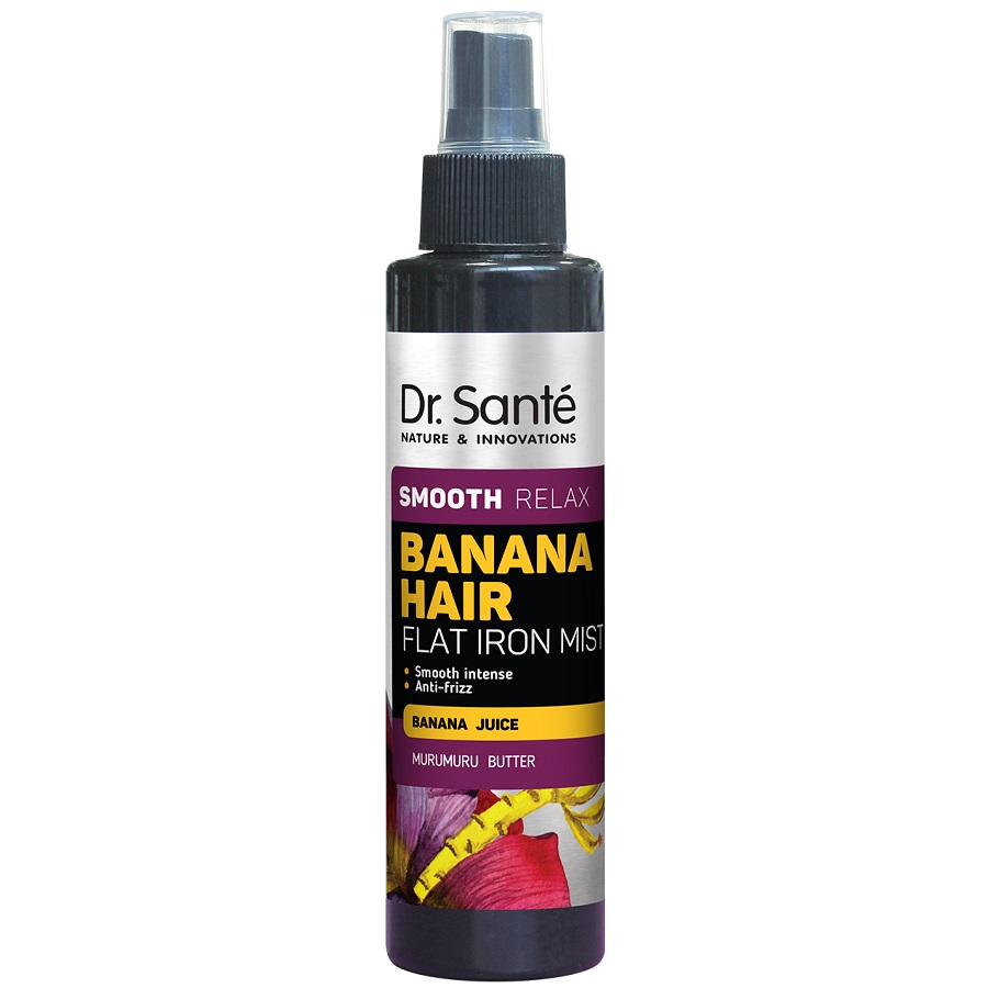 48756441678706682 Banana Hair Flat Iron Mist wygładzająca mgiełka do włosów z sokiem bananowym 150ml - obrazek 1