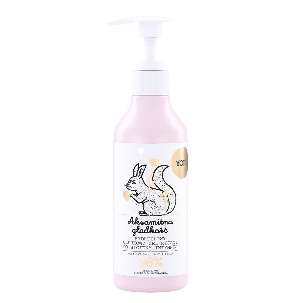 48799861674803523 Hydrofilowy olejkowy żel myjący do higieny intymnej Aksamitna Gładkość 250ml - obrazek 1