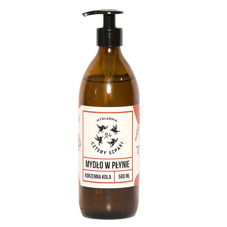 48812781707398715 Naturalne mydło w płynie Korzenna Kola 500ml - obrazek 1