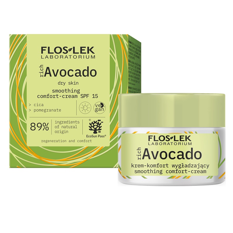 48928381699352345 richAvocado krem-komfort wygładzający SPF15 na dzień 50ml - obrazek 1