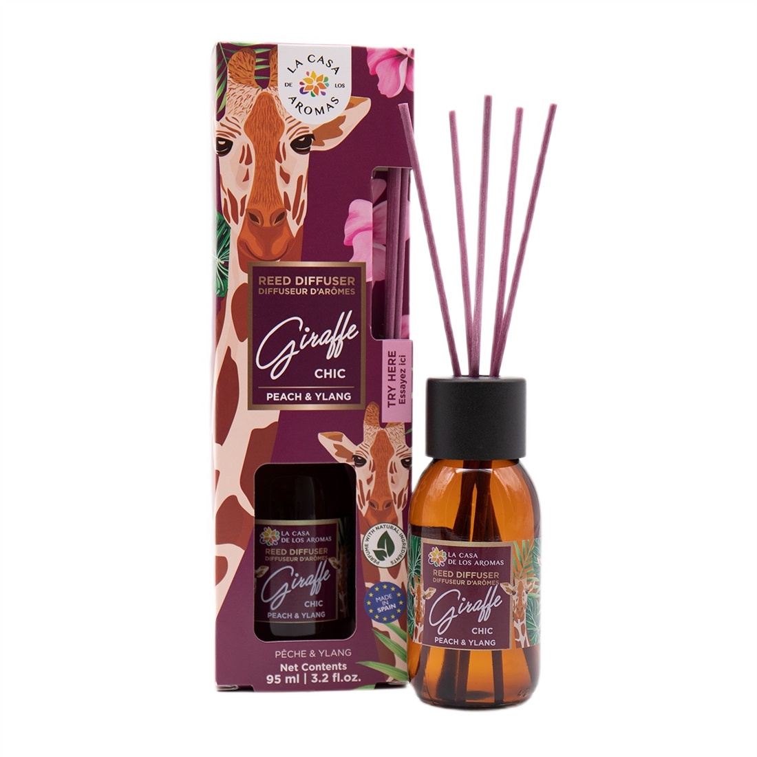4892921721808404 Safari patyczki zapachowe Giraffe Chic 95ml - obrazek 1